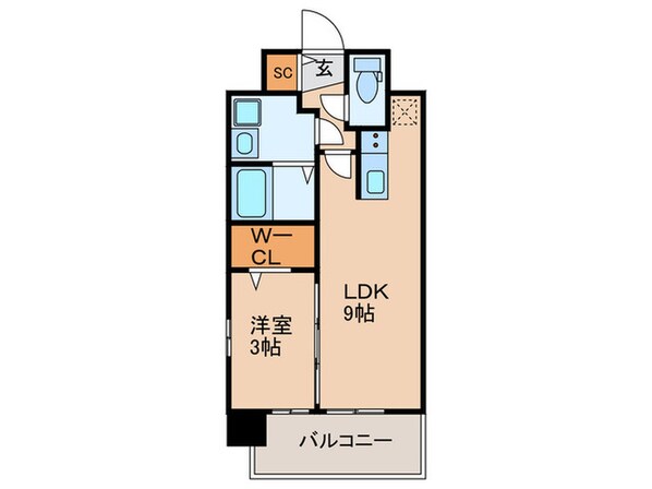 Ａｔｔｉｒａｎｔ西三国の物件間取画像